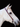 White Buckstitch Split One Ear Headstall