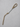 Paracord tie curb strap with Beige paracord and nickel chain — Tyler Shupe Leather