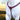Straight Breast Collar: White