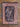 Back of basketweave tooled leather Bible cover #6 with brown and white brindle hair-on-hide inlay