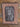 Back of basketweave tooled leather Bible cover #7 with salt and pepper hair-on-hide inlay